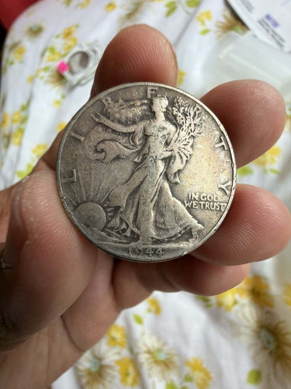 1944 Walking Liberty Half Dollar Silver Coin